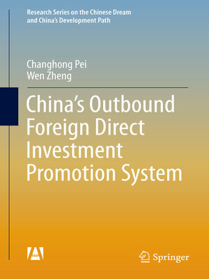 cover image of China's Outbound Foreign Direct Investment Promotion System